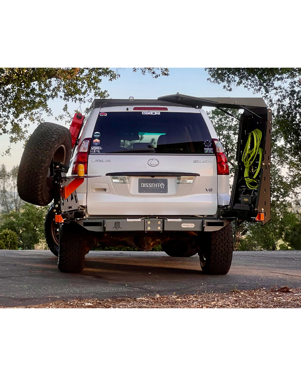 Dissent Off-Road Modular Rear Bumper for GX 470