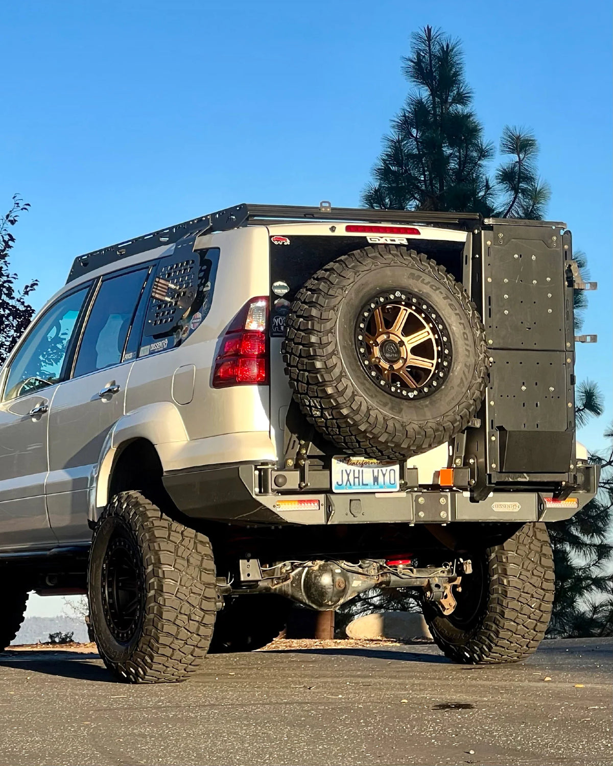 Dissent Off-Road Modular Rear Bumper for GX 470