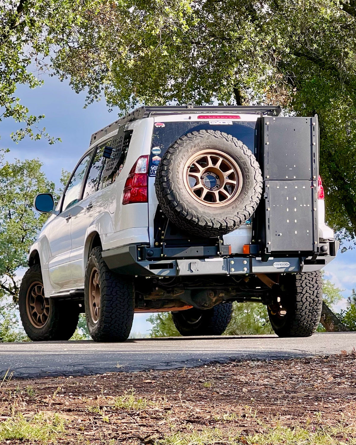 Dissent Off-Road Modular Rear Bumper for GX 470