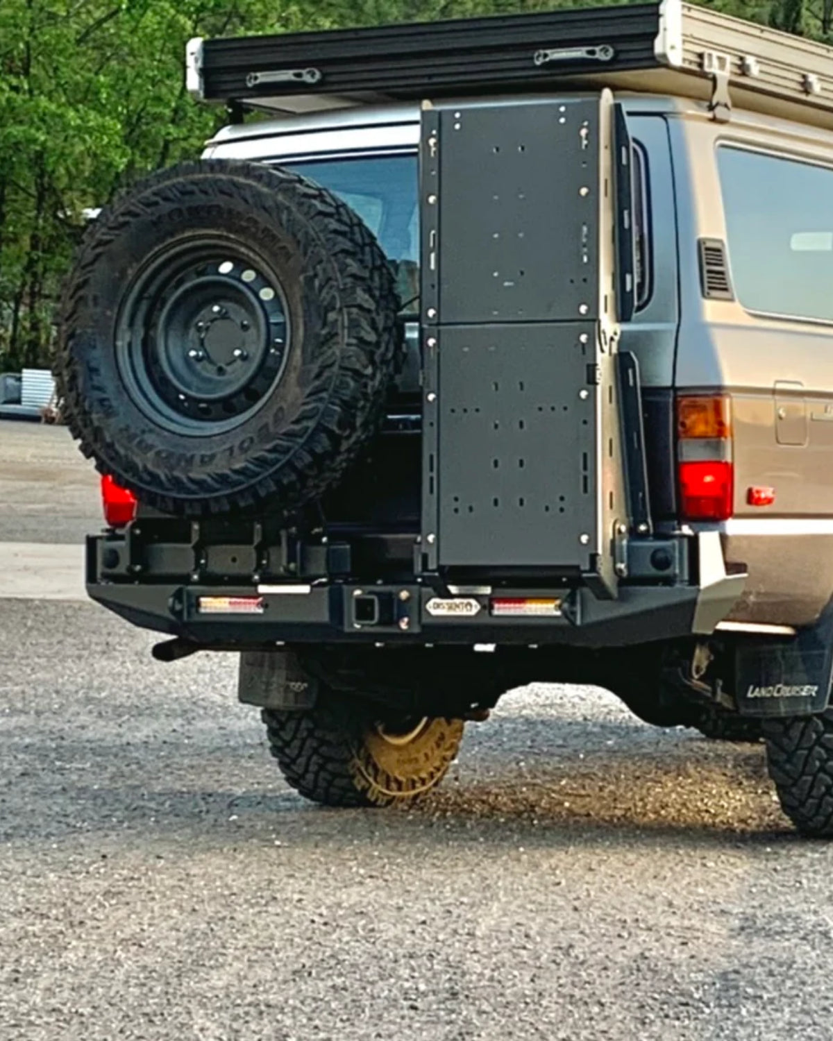 Dissent Off-Road Rear Bumper for 60 Series Land Cruiser