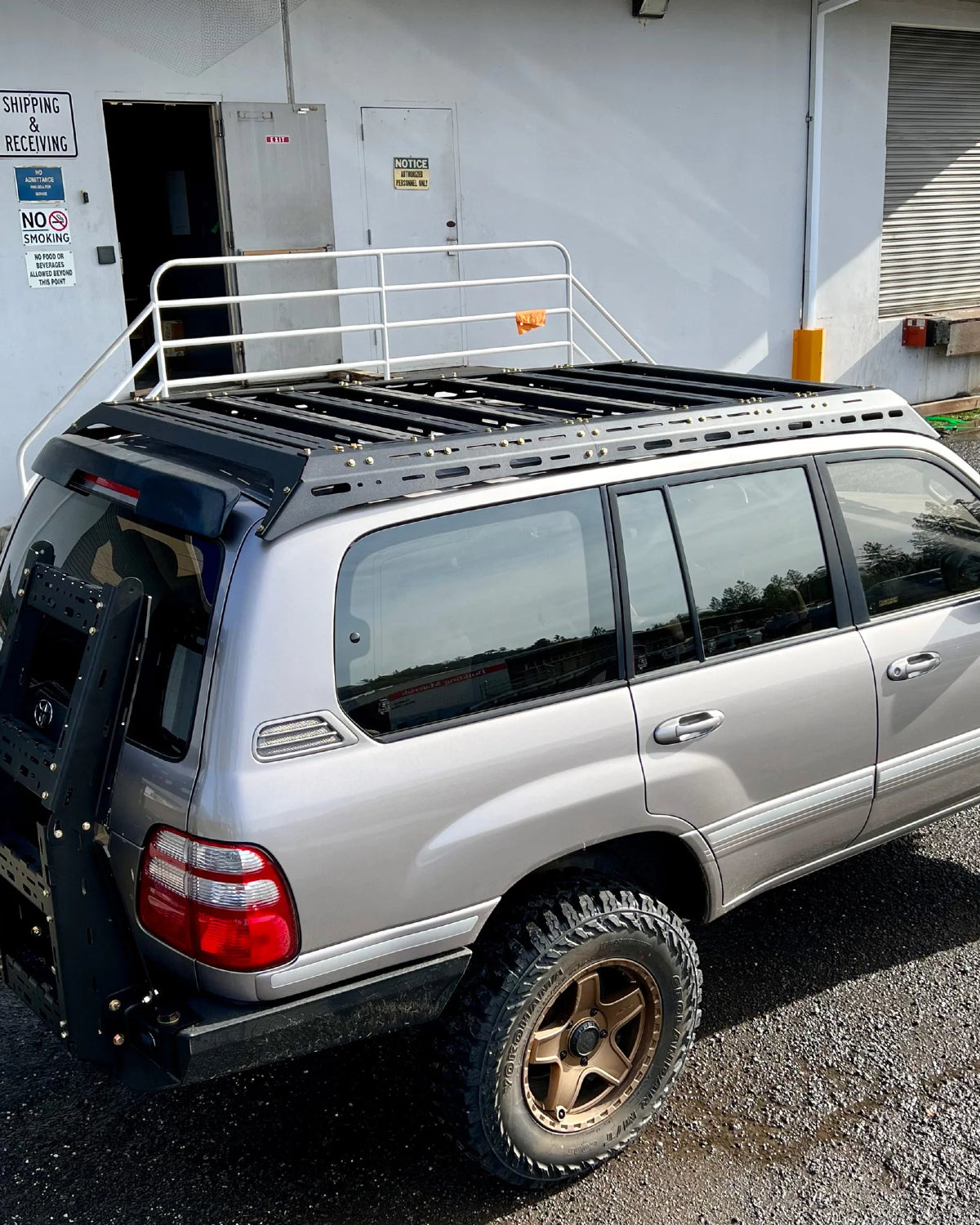 Dissent Off-Road Aluminum Roof Rack for 100 Series Land Cruiser & LX 470