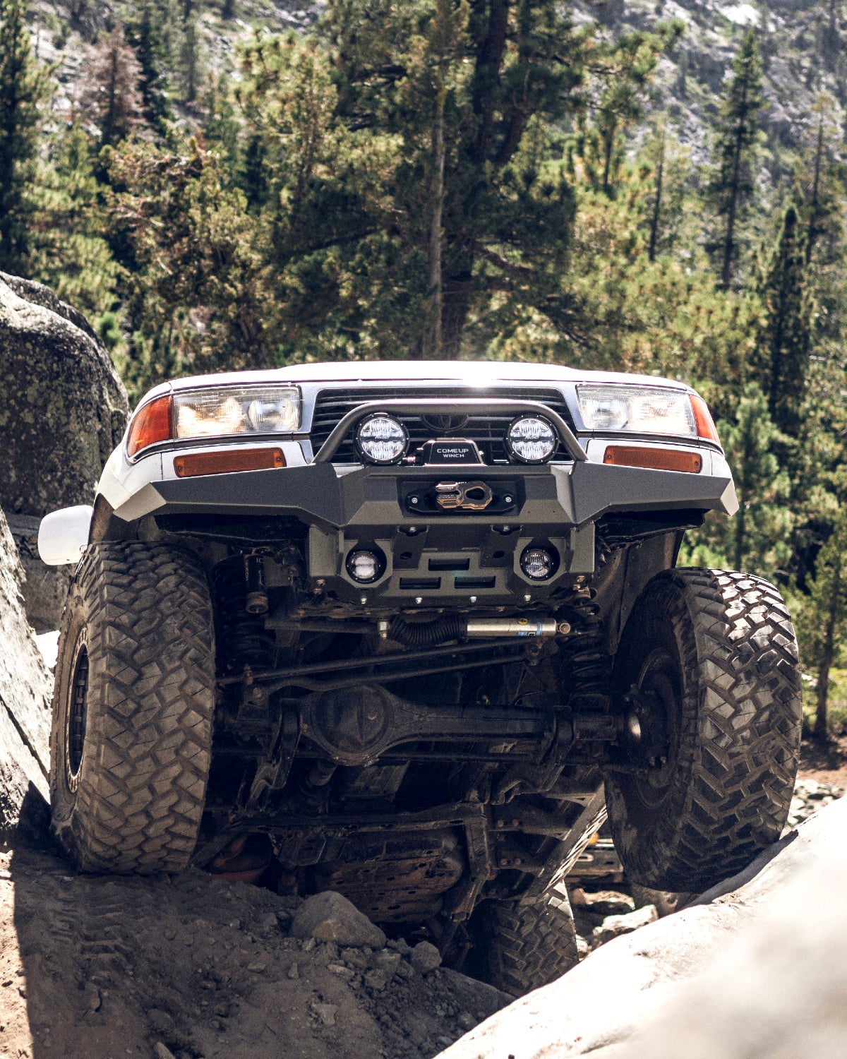 Dissent Off-Road Extreme Clearance Front Bumper for 80 Series Land Cruiser & LX 450