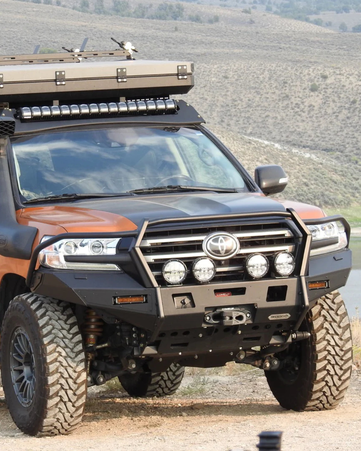 Dissent Off-Road Full Replacement Front Bumper for 200 Series Land Cruiser