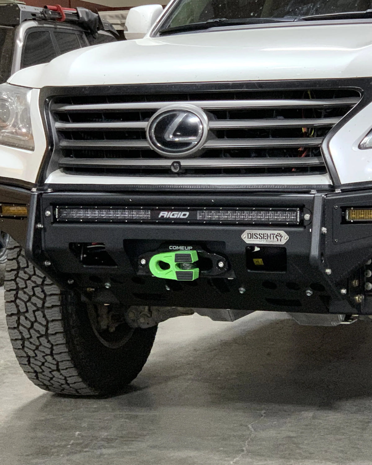 Dissent Off-Road Low Profile Modular Front Bumper for LX 570