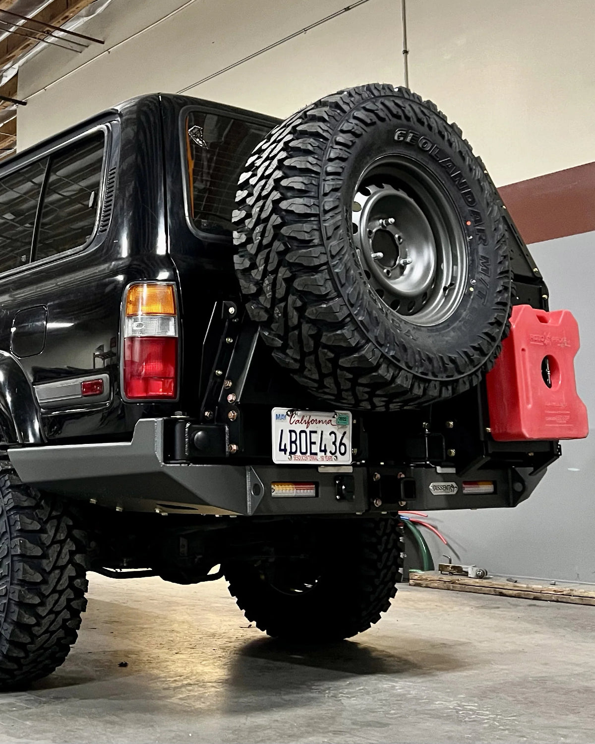 Dissent Off-Road Modular Rear Bumper for 80 Series Land Cruiser & LX 450