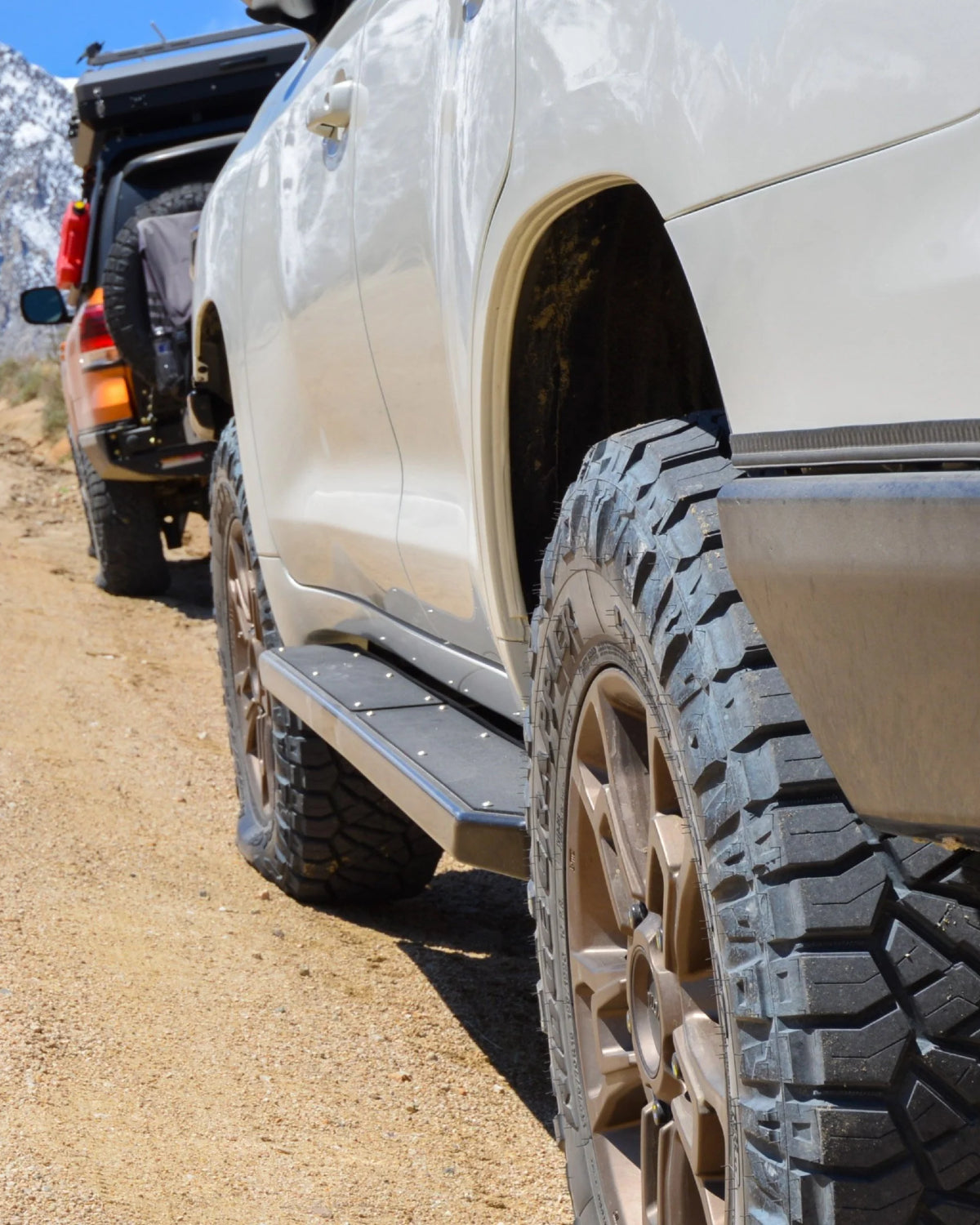 Dissent Off-Road Step Sliders for 200 Series Land Cruiser