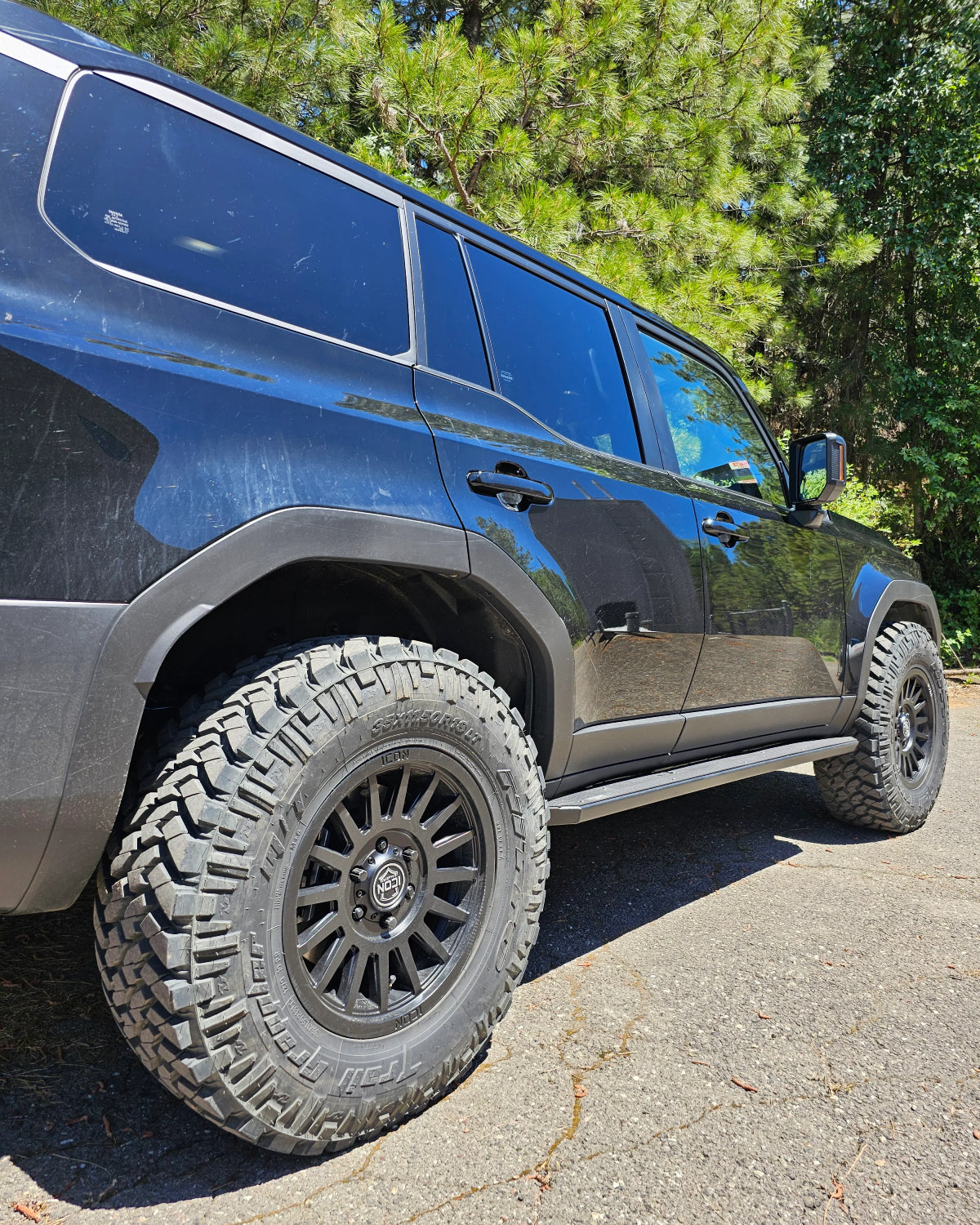 Dissent Off-Road Step Sliders for 250 Series Land Cruiser