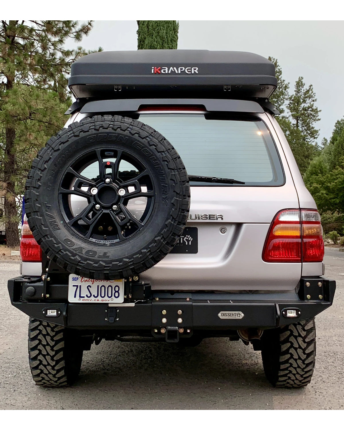 Dissent Off-Road Tire Carrier Swing-Out