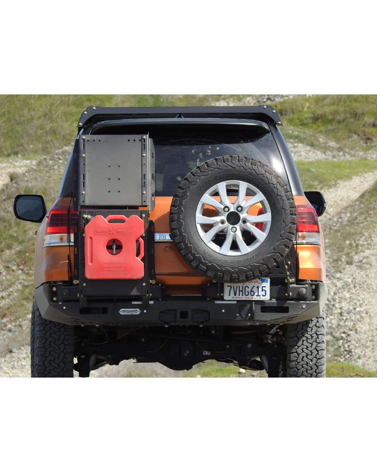 Dissent Off-Road Tire Carrier Swing-Out